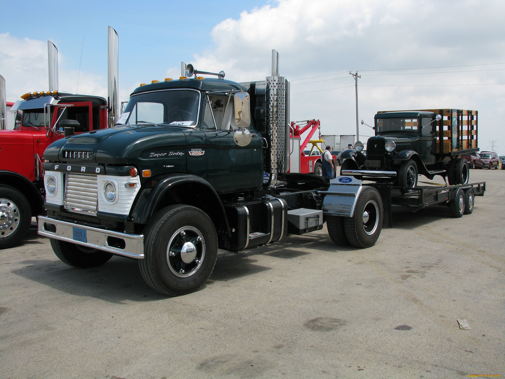 1966 ford truck model n-1000, , ford trucks, , , , 